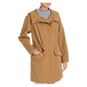 YS ARMY Womens Brown Zip Up Winter Jacket Coat 34